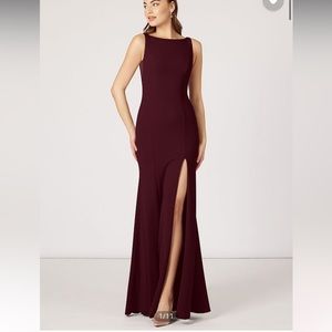 Azazie Rogue in Cabernet